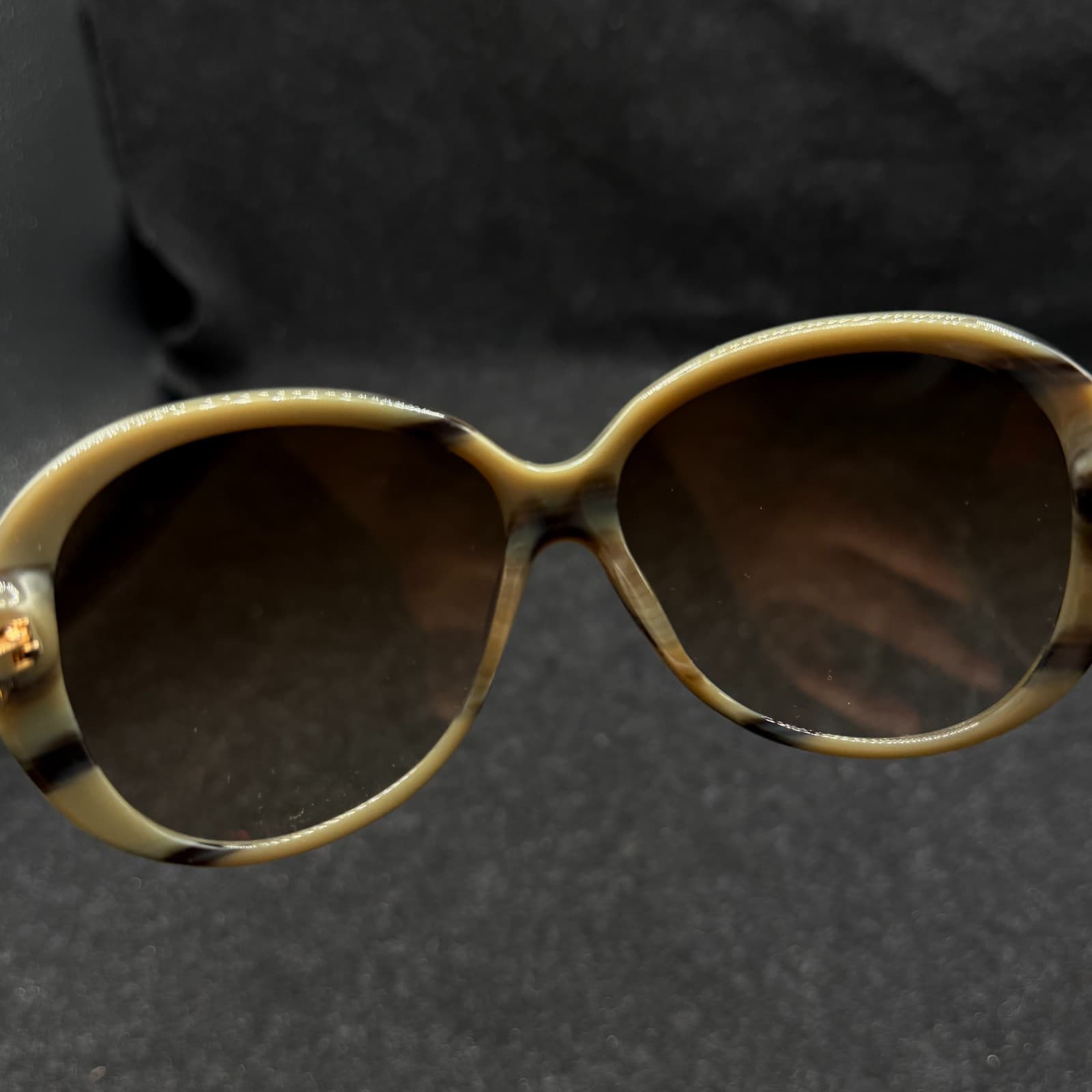 Chloe Round Sunglasses CL2211 Black Brown Gradient Lenses - Thumbnail 5