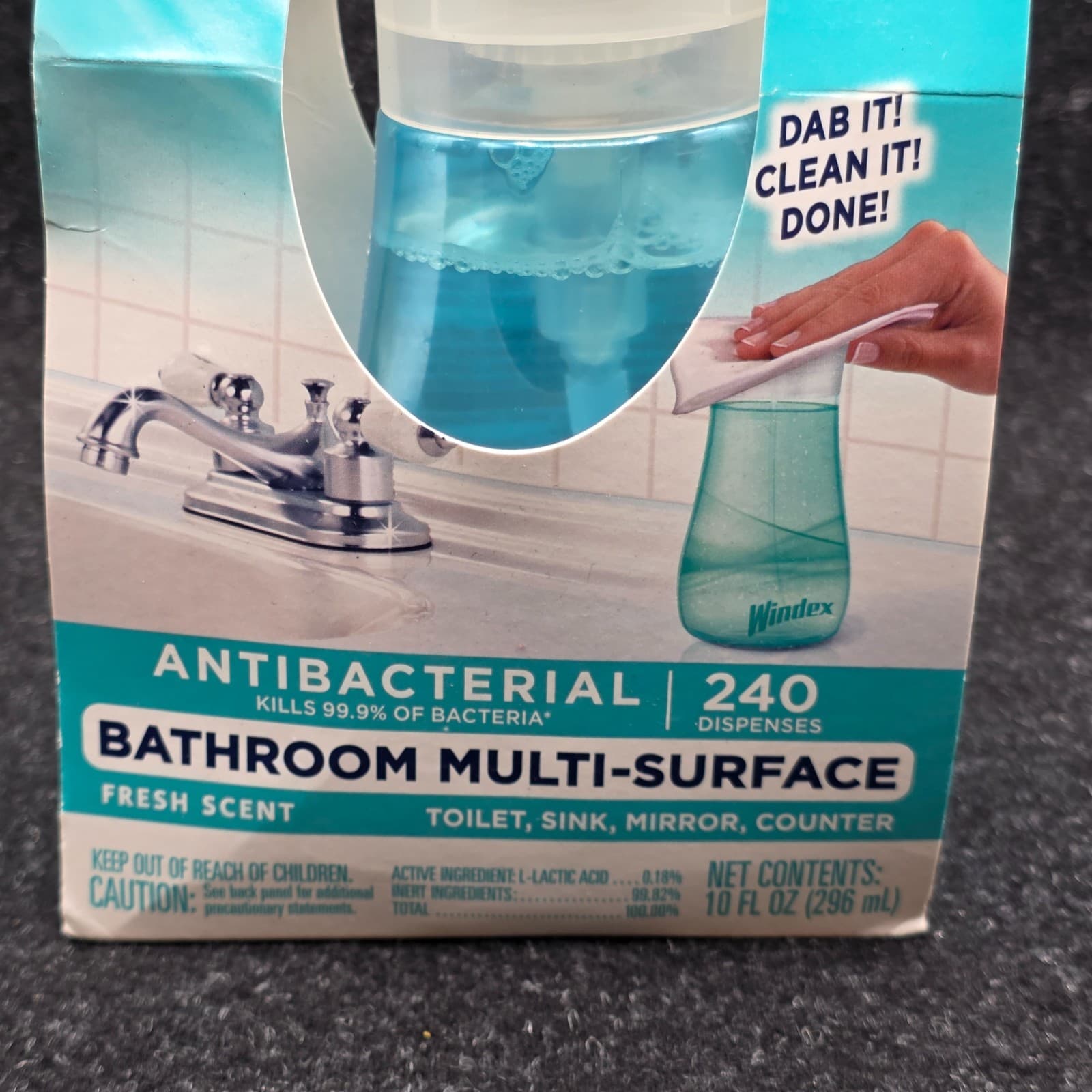 NEW Windex Touch Up Antibacterial Multi Surface Cleaner Fresh Scent Discontinued - Thumbnail 3