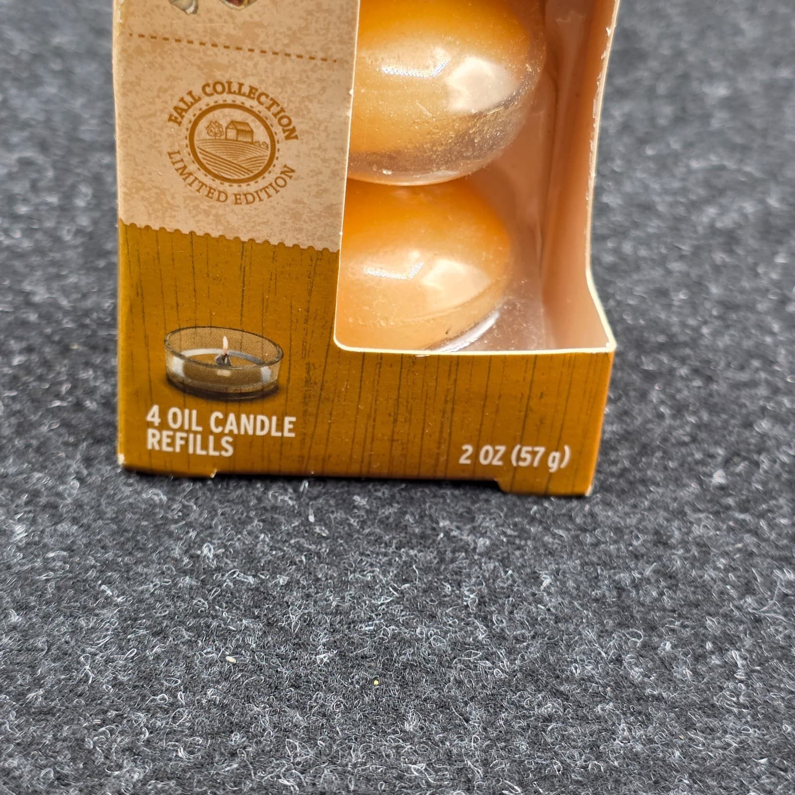 Glade Salted Caramel 4pc Set Scented Oil Candle Refills 2oz New - Thumbnail 3