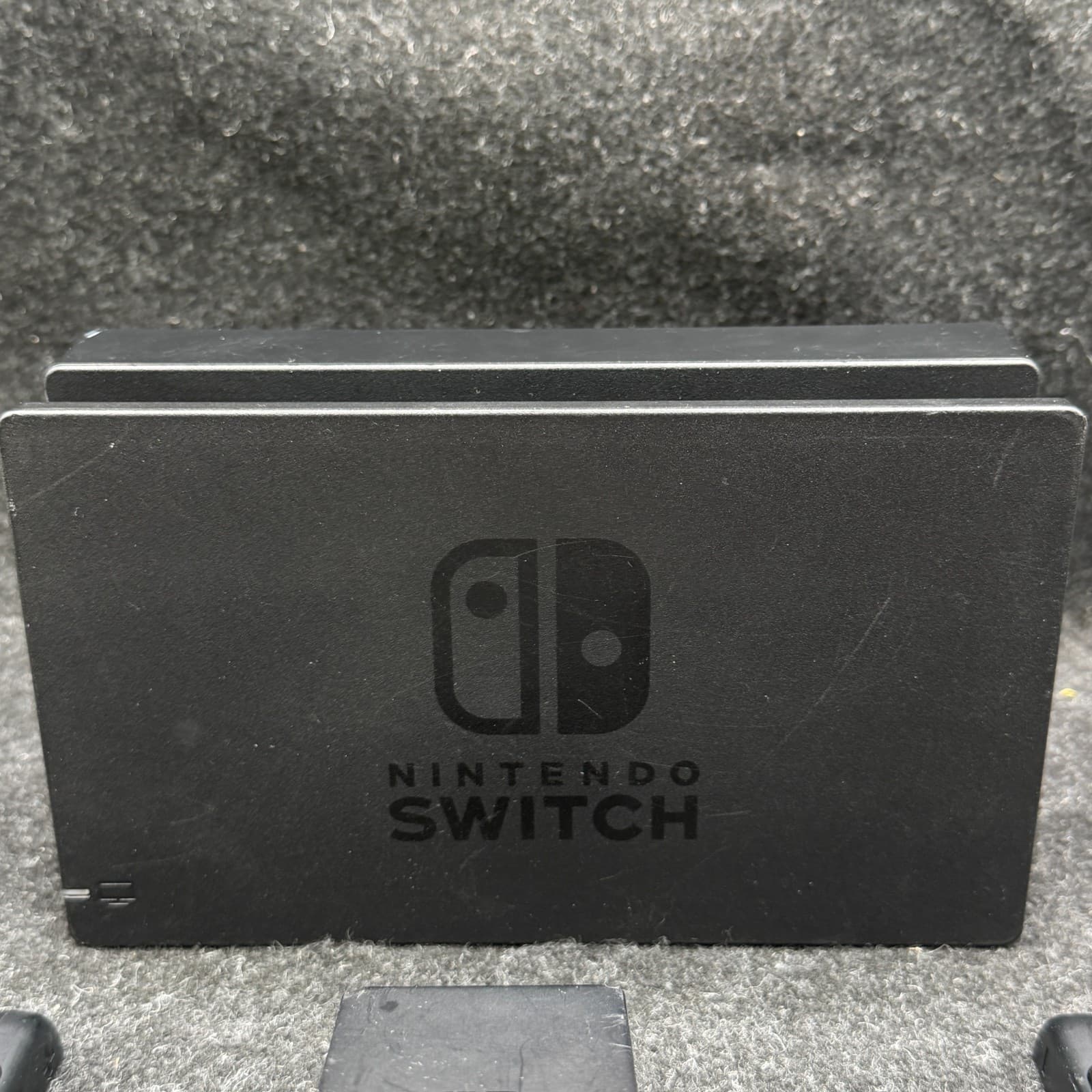 Nintendo Switch Docking Station HAC-007 OEM Black Dock Straps & Comfort Grip - Thumbnail 3