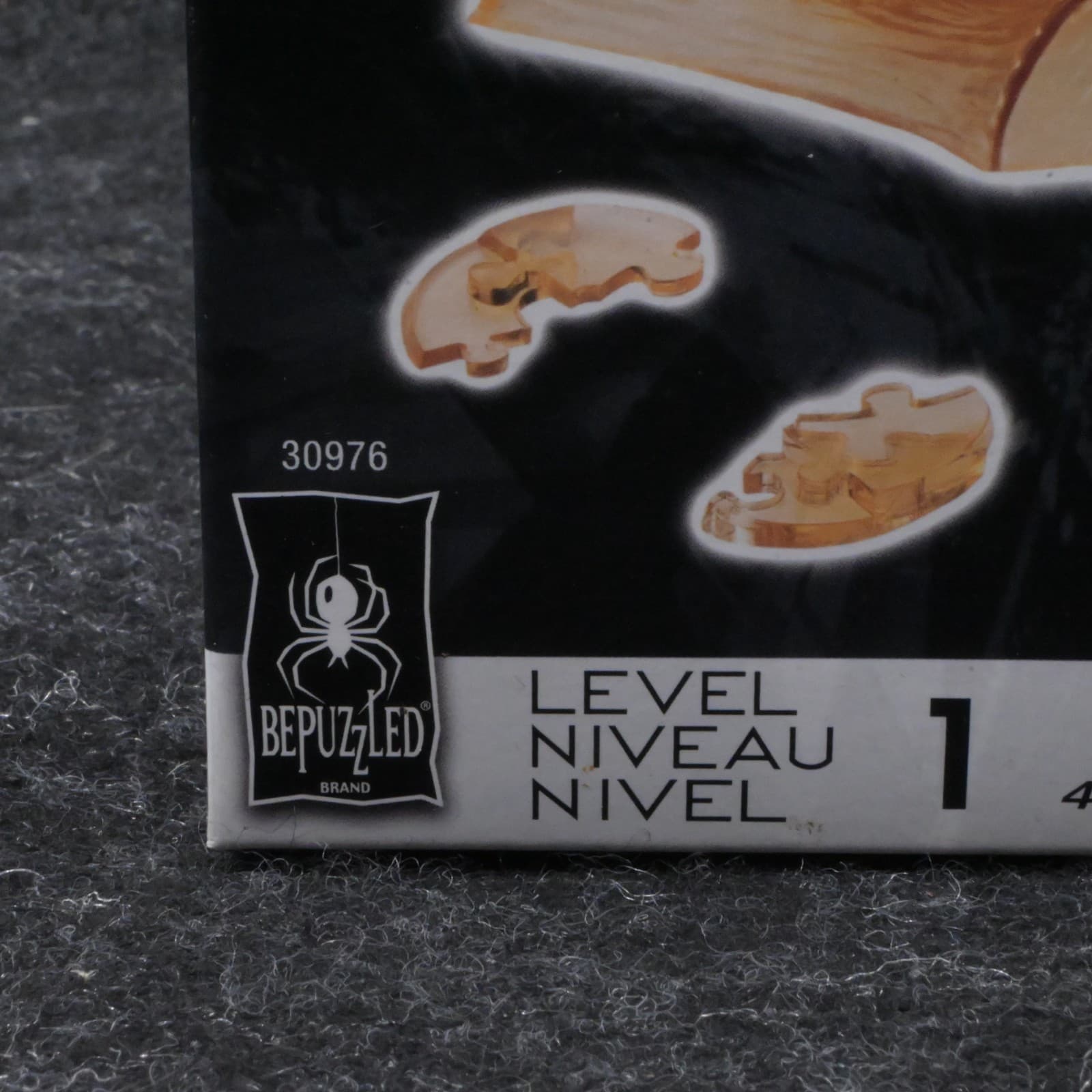 BePuzzled Original 3D Crystal Puzzle - Owl, 42 Pieces, Level 1 - Thumbnail 3