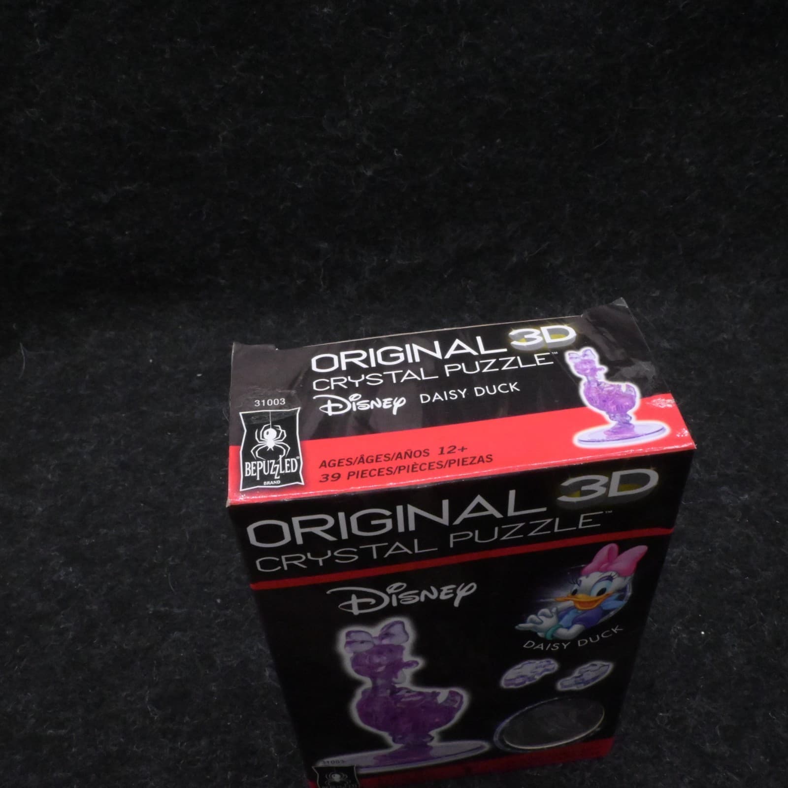 BePuzzled Original 3D Crystal 2015 DISNEY Purple Daisy Duck Puzzle - Thumbnail 4