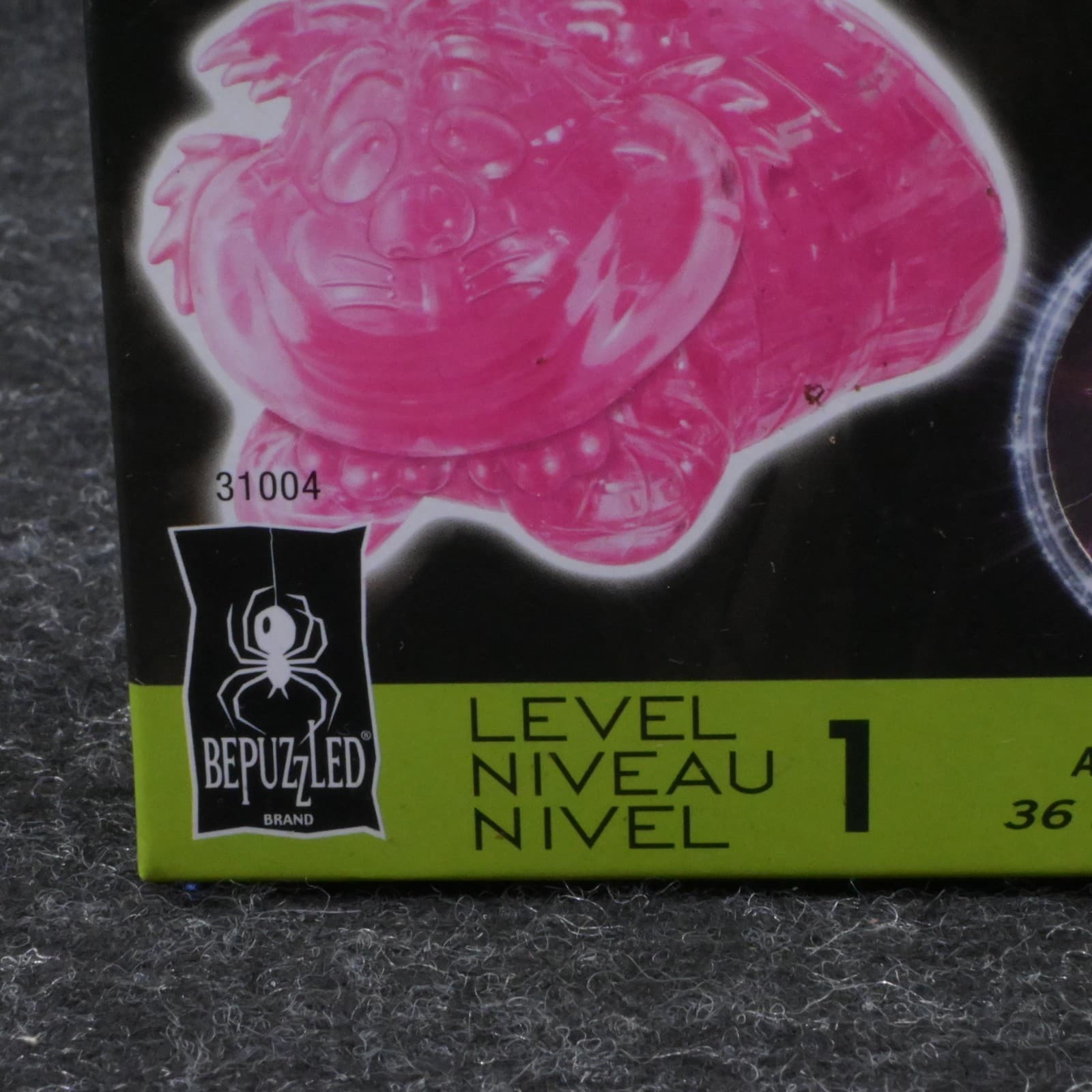 Original 3D Crystal Puzzle - Disney Alice in Wonderland - Cheshire Cat - Thumbnail 3