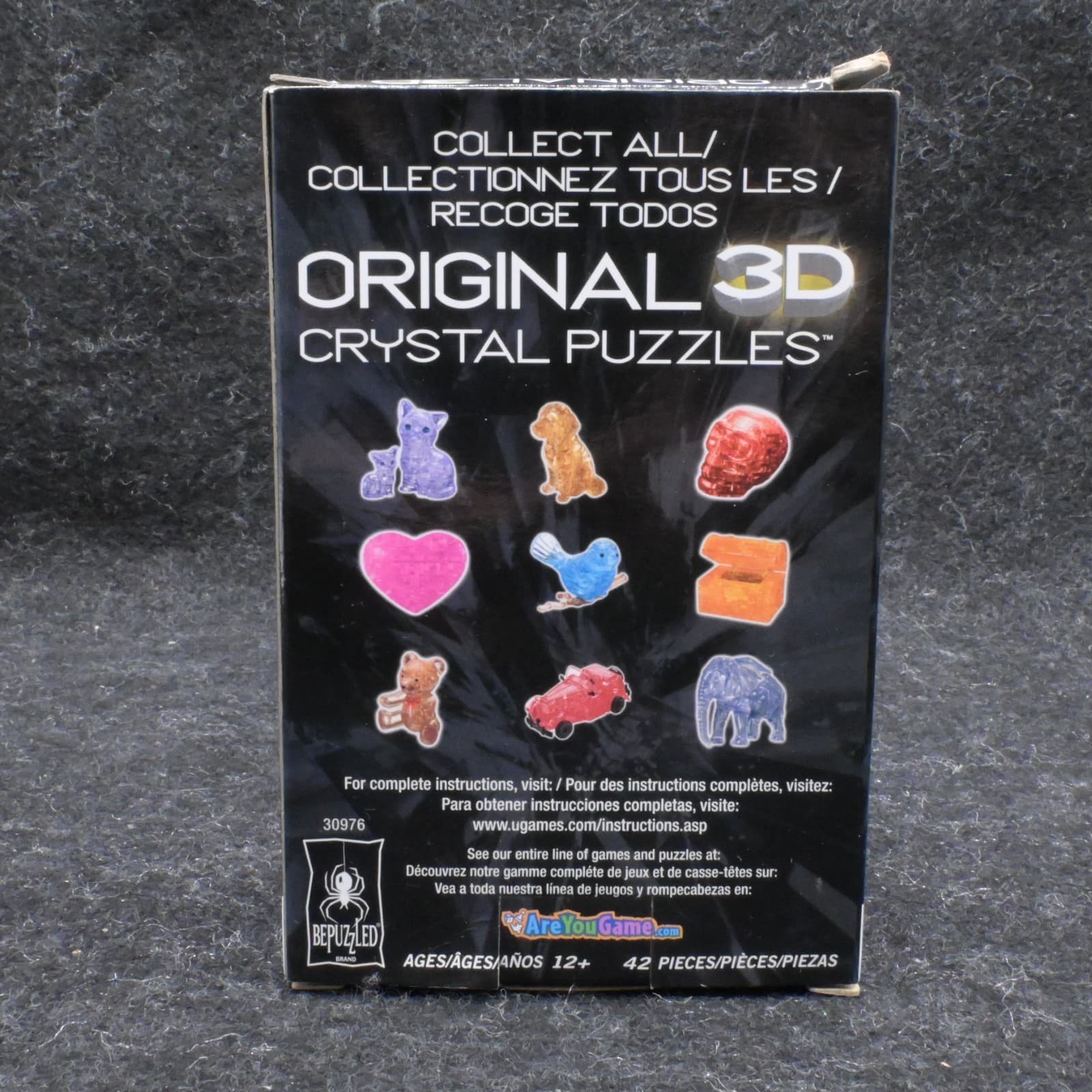 BePuzzled Original 3D Crystal Puzzle - Owl, 42 Pieces, Level 1 - Thumbnail 5