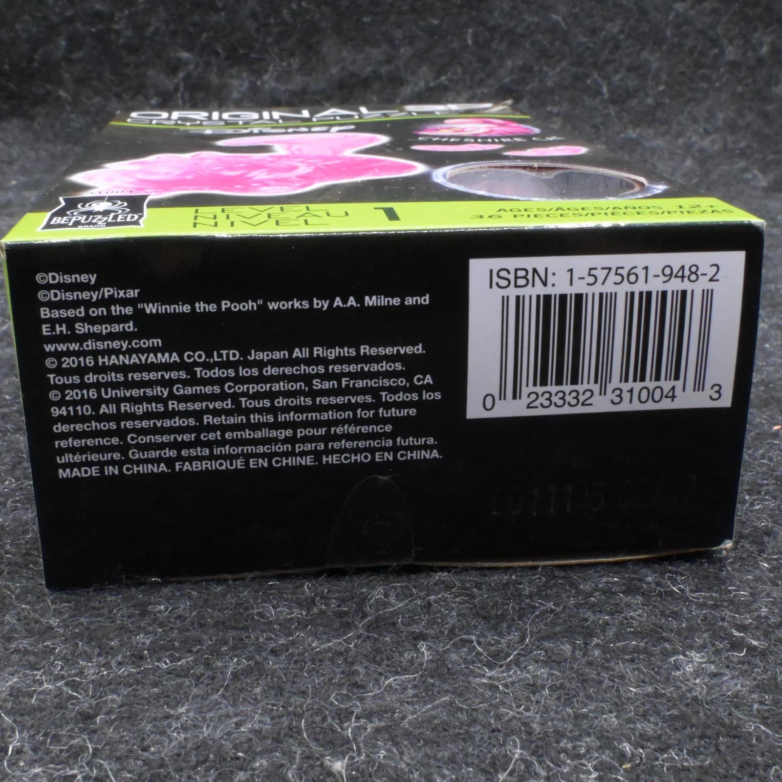 Original 3D Crystal Puzzle - Disney Alice in Wonderland - Cheshire Cat - Thumbnail 6