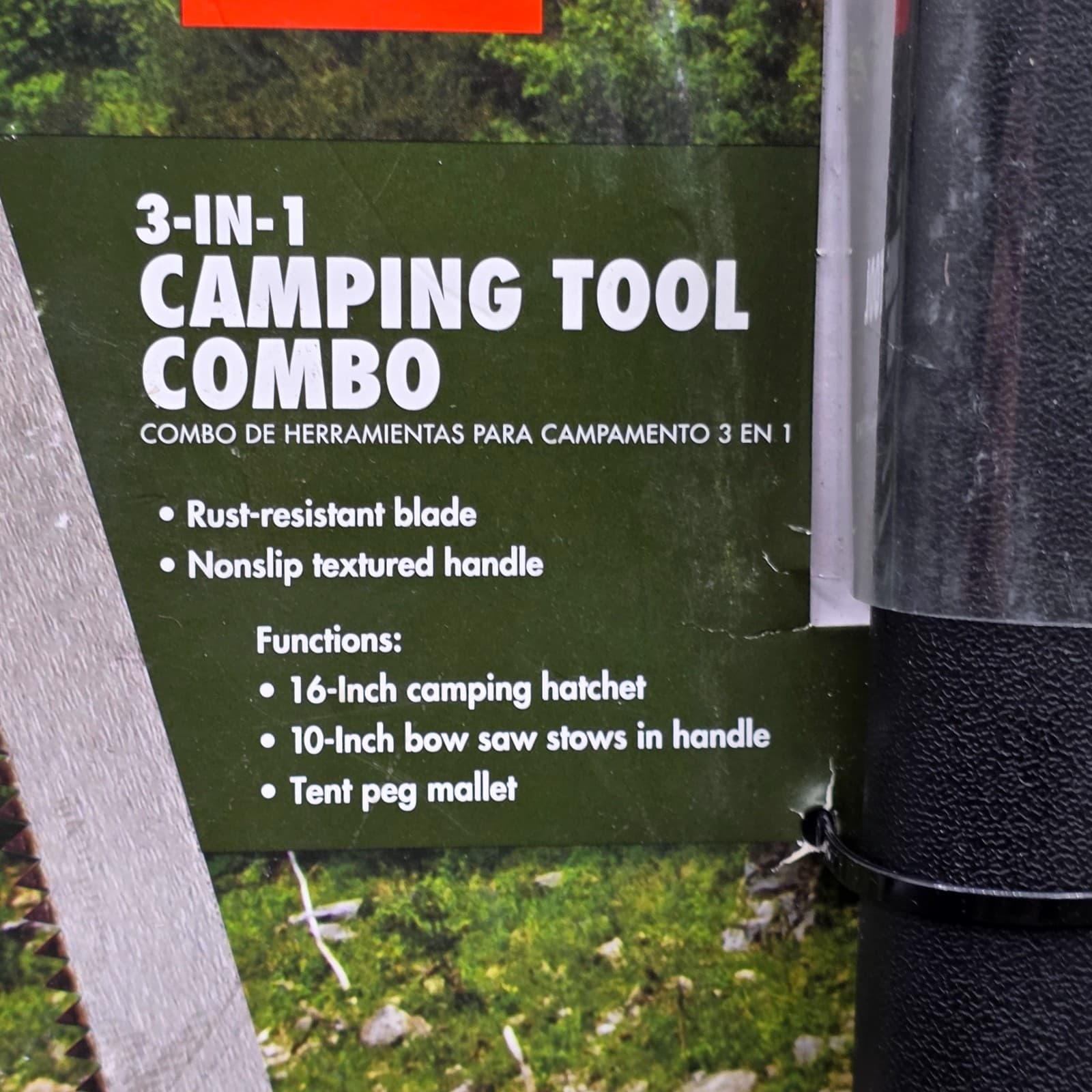 OZARK TRAIL 3 IN 1 CAMPING TOOL COMBO NEW - Thumbnail 4