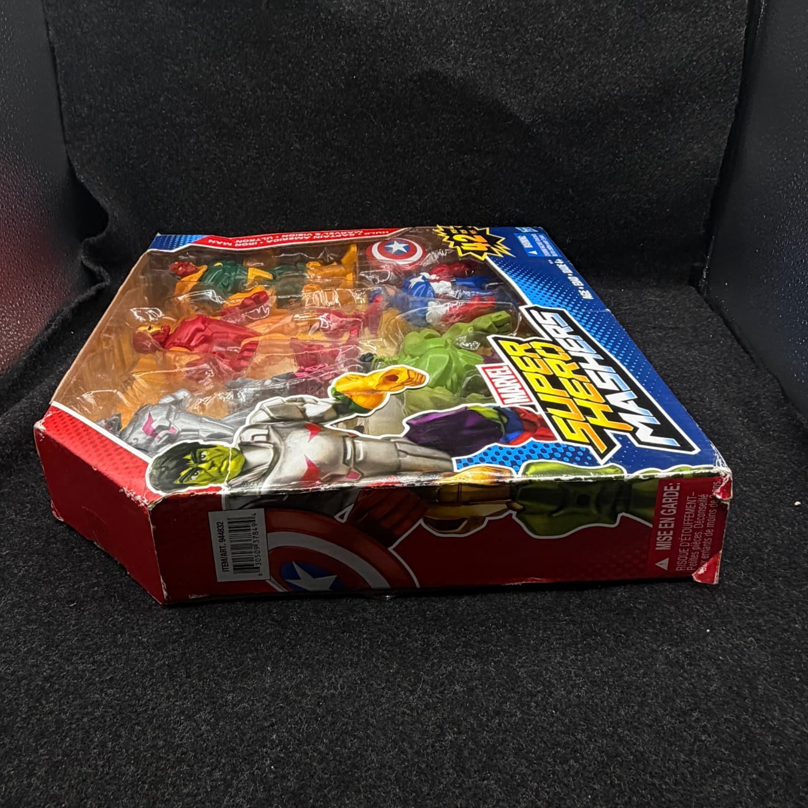 MARVEL Super Hero Mashers 42pc Hasbro HULK CPT AMERICA IRON MAN ULTRON VISION - Thumbnail 6