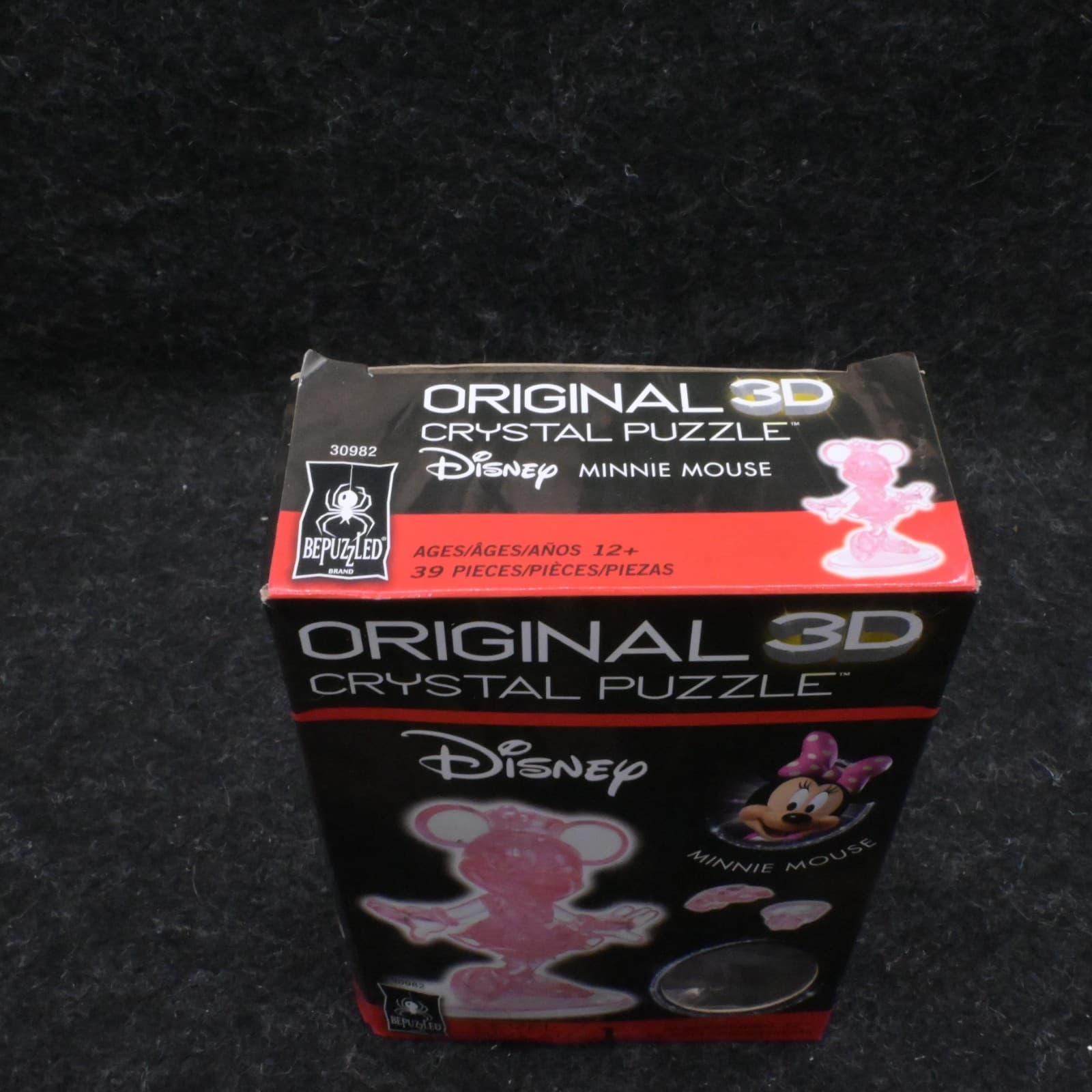 Disney Minnie Mouse Original 3D Crystal Puzzle Level 1 Age 12+ Bepuzzled New - Thumbnail 4