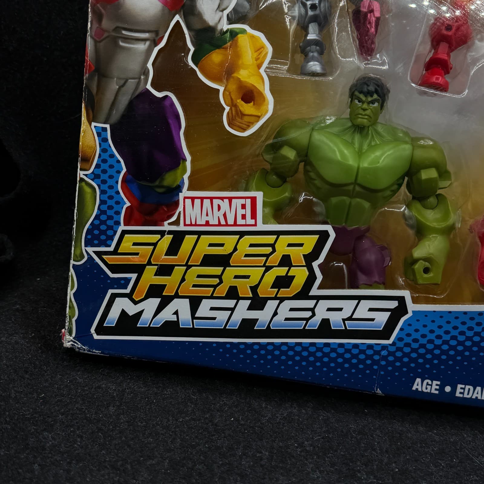 MARVEL Super Hero Mashers 42pc Hasbro HULK CPT AMERICA IRON MAN ULTRON VISION - Thumbnail 9