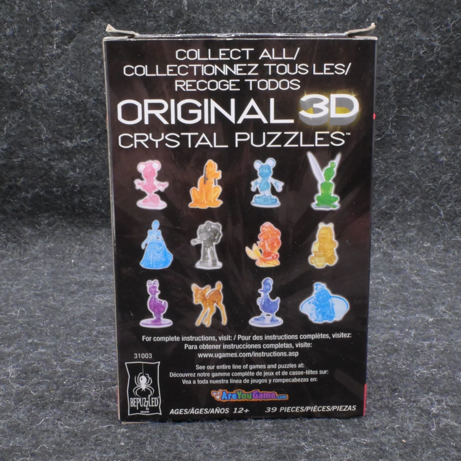 BePuzzled Original 3D Crystal 2015 DISNEY Purple Daisy Duck Puzzle - Thumbnail 5