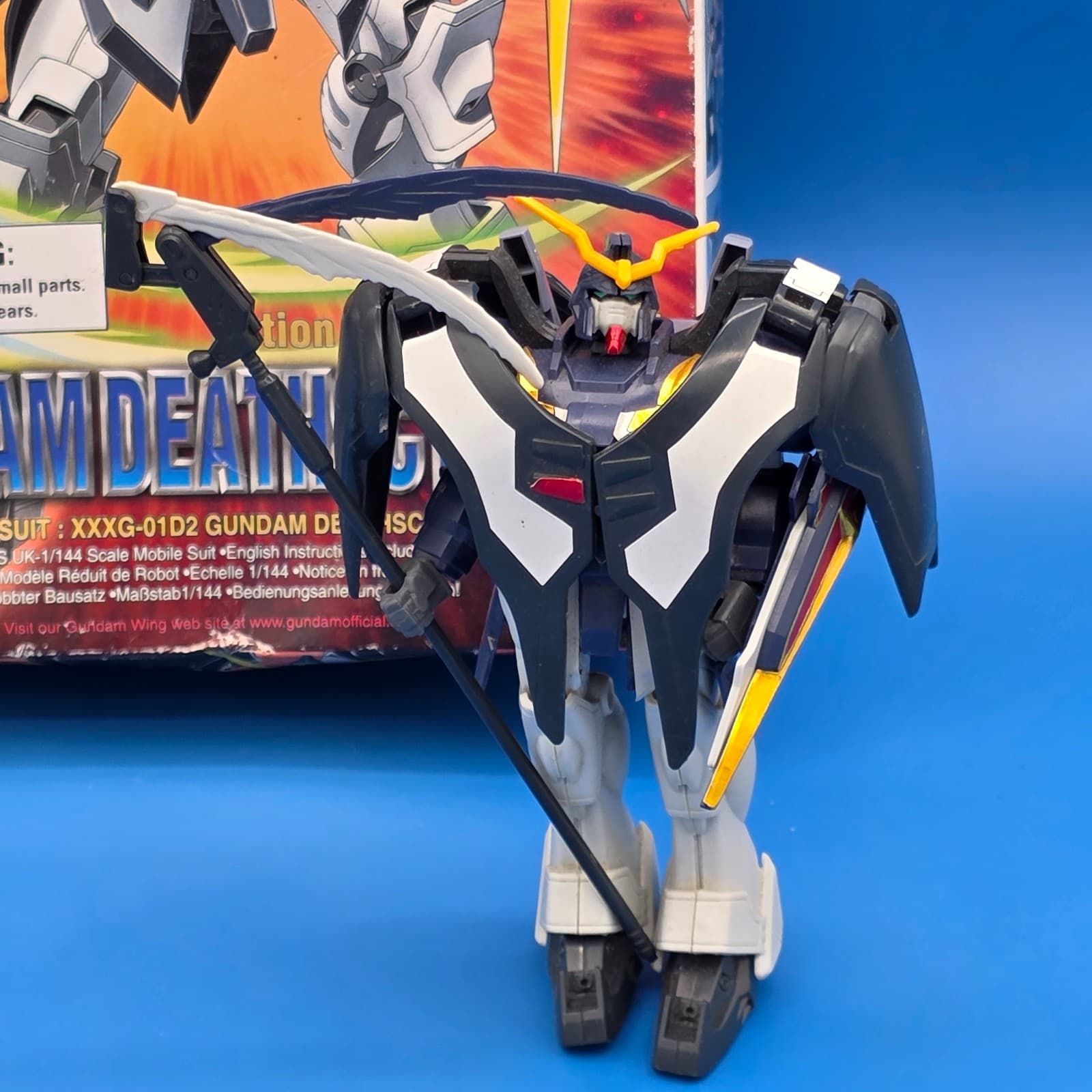 1995 Bandai Mobile Suit Gundam Wing W Series Deathscythe Hell XXXG-01D2 1/144 H - Thumbnail 3