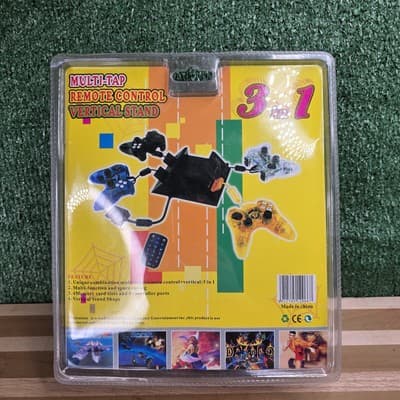 PlayStation 2 Multitap 3 In 1 DVD Remote Control Vertical Stand Memory Card Slot - Thumbnail 7