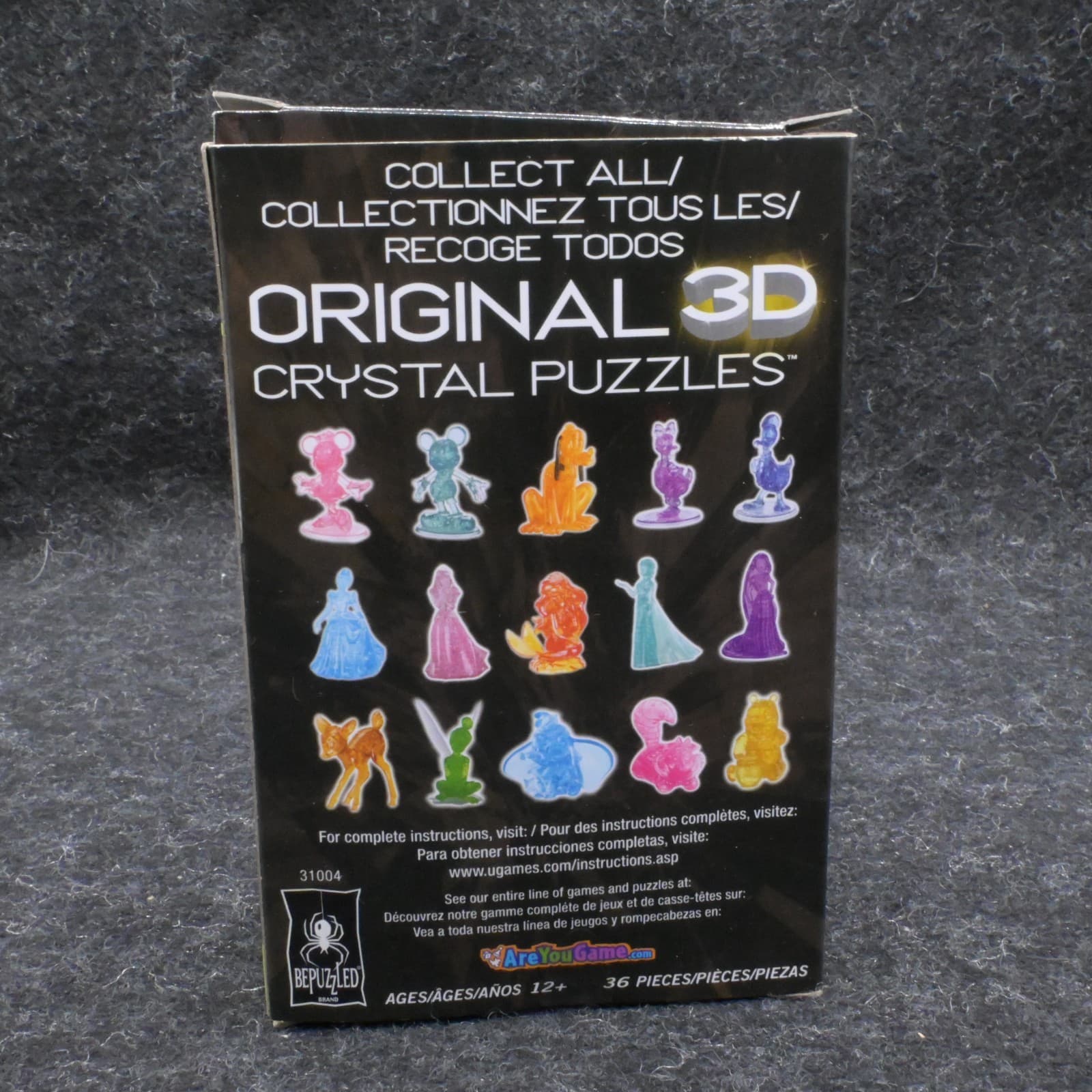 Original 3D Crystal Puzzle - Disney Alice in Wonderland - Cheshire Cat - Thumbnail 5