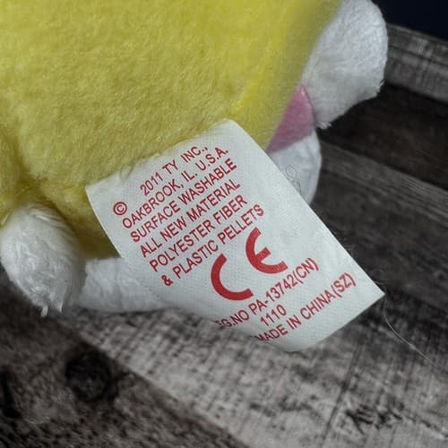 Hello Kitty Ty Beanie Babies Sanrio Easter Bunny Costume Plush - Thumbnail 5