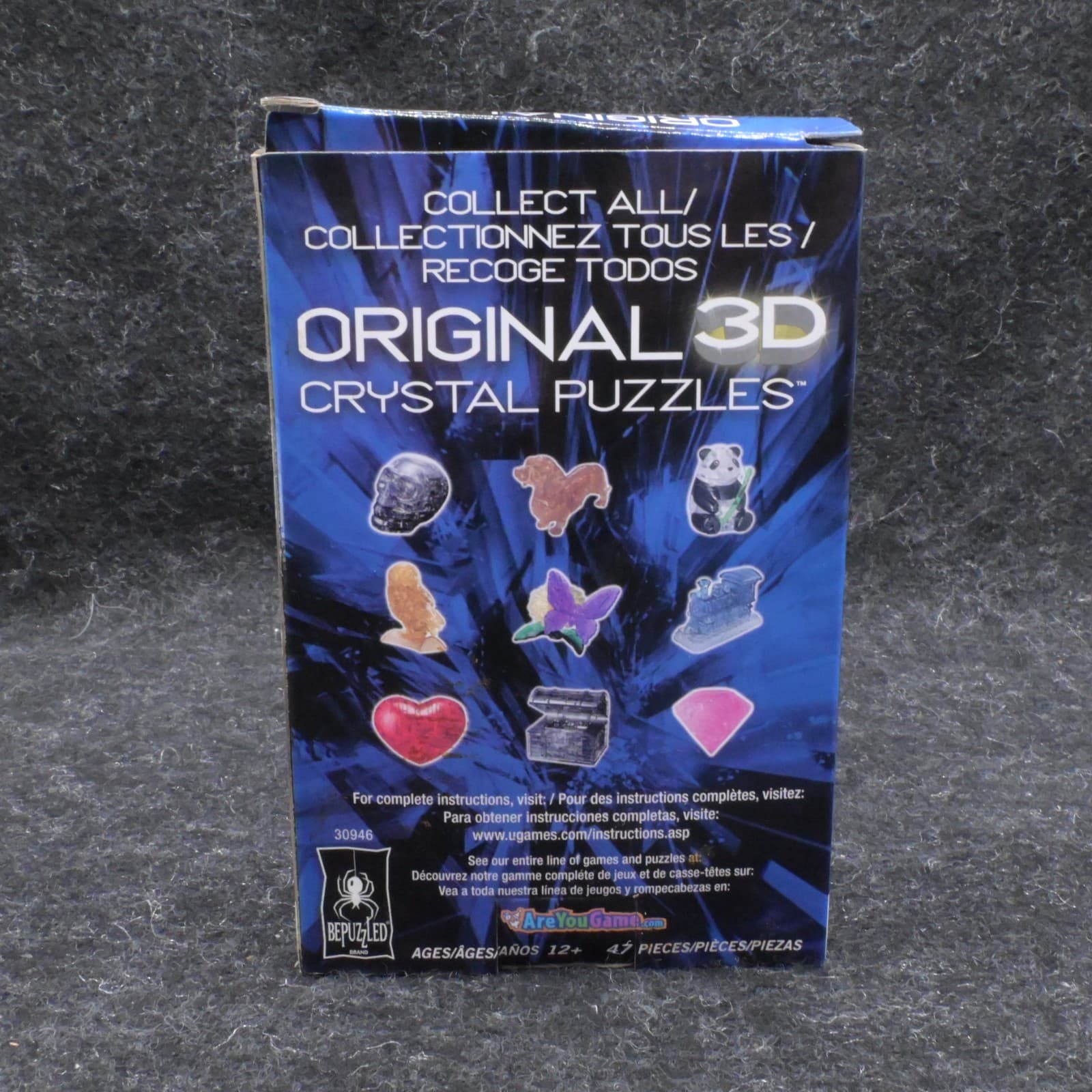 Original 3d Crystal Puzzle Bird On Tree Branch In Box NEW - Thumbnail 5