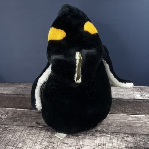 Emperor Penguin Puppet Plush 12” stuffed animal - Thumbnail 4