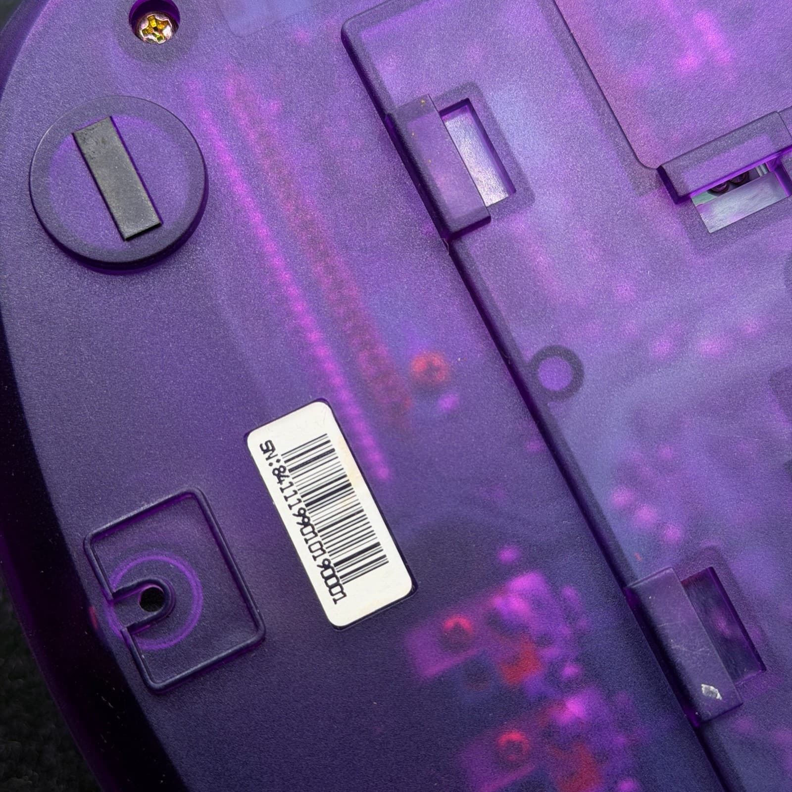 VTech VT 9122 Translucent Purple cordless phone Y2K 90s vintage - AS-IS - Thumbnail 16