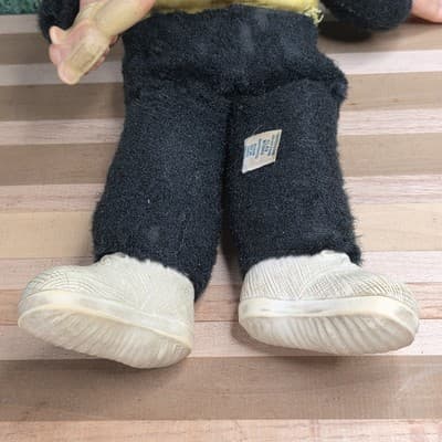 Vintage 16" Superior Toy Novelty Zippy Mr Bim Monkey Stuffed Toy Rubber Face - Thumbnail 3