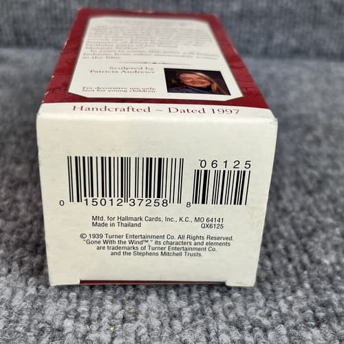 Vintage 1997 Hallmark Keepsake Ornament Scarlett O' Hara Collector's Series - Thumbnail 4