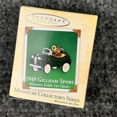 Hallmark Keepsake 1949 Gillham Sport Miniature Car Ornament 2004 - Thumbnail 2