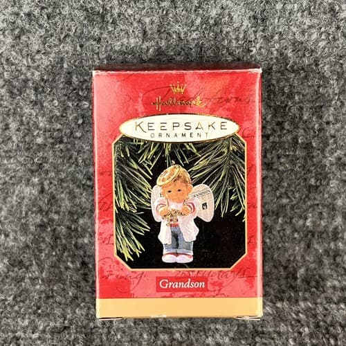 Hallmark Keepsake Ornament, 1997, Grandson - Thumbnail 2