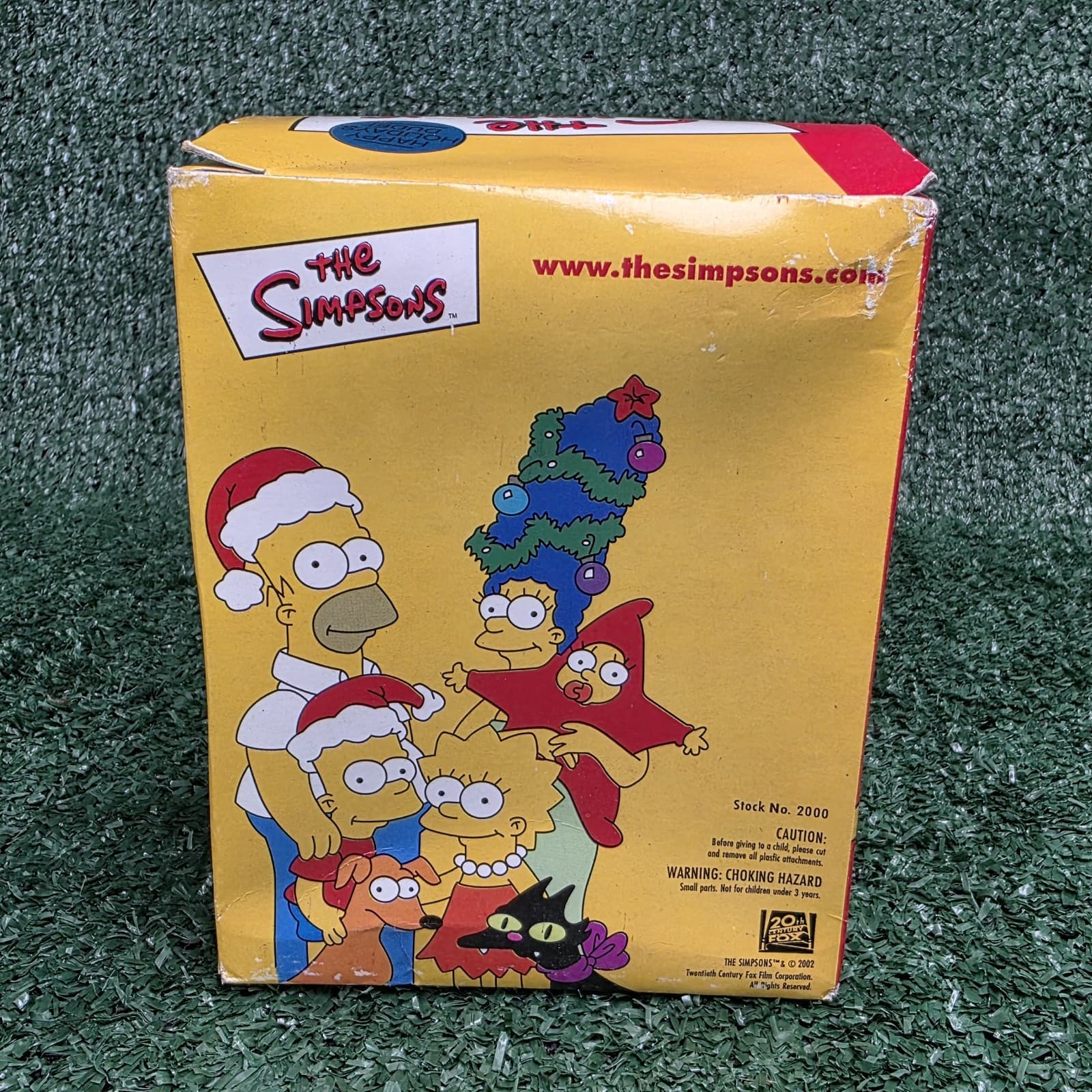 VTG The Simpsons Lisa With Books Holiday Ornament 2002 - Thumbnail 2