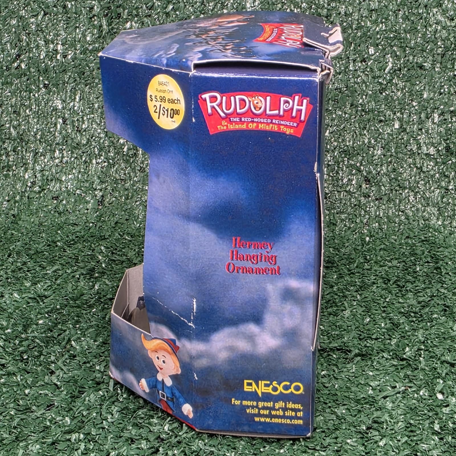 2000 Enesco Hermey the Elf Christmas Ornament Rudolph Island of Misfit Toys New - Thumbnail 3