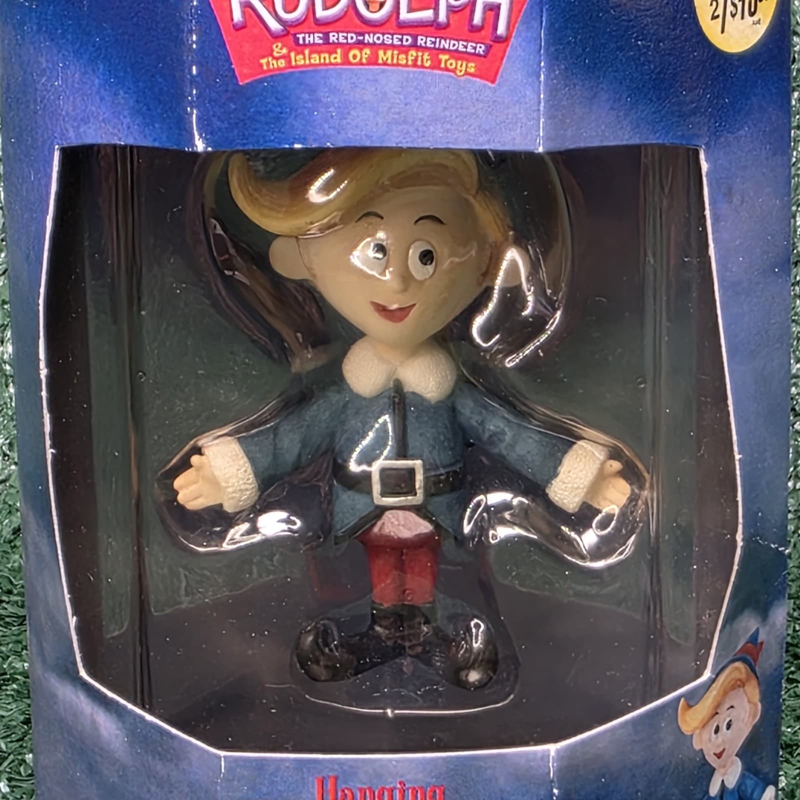 2000 Enesco Hermey the Elf Christmas Ornament Rudolph Island of Misfit Toys New - Thumbnail 2