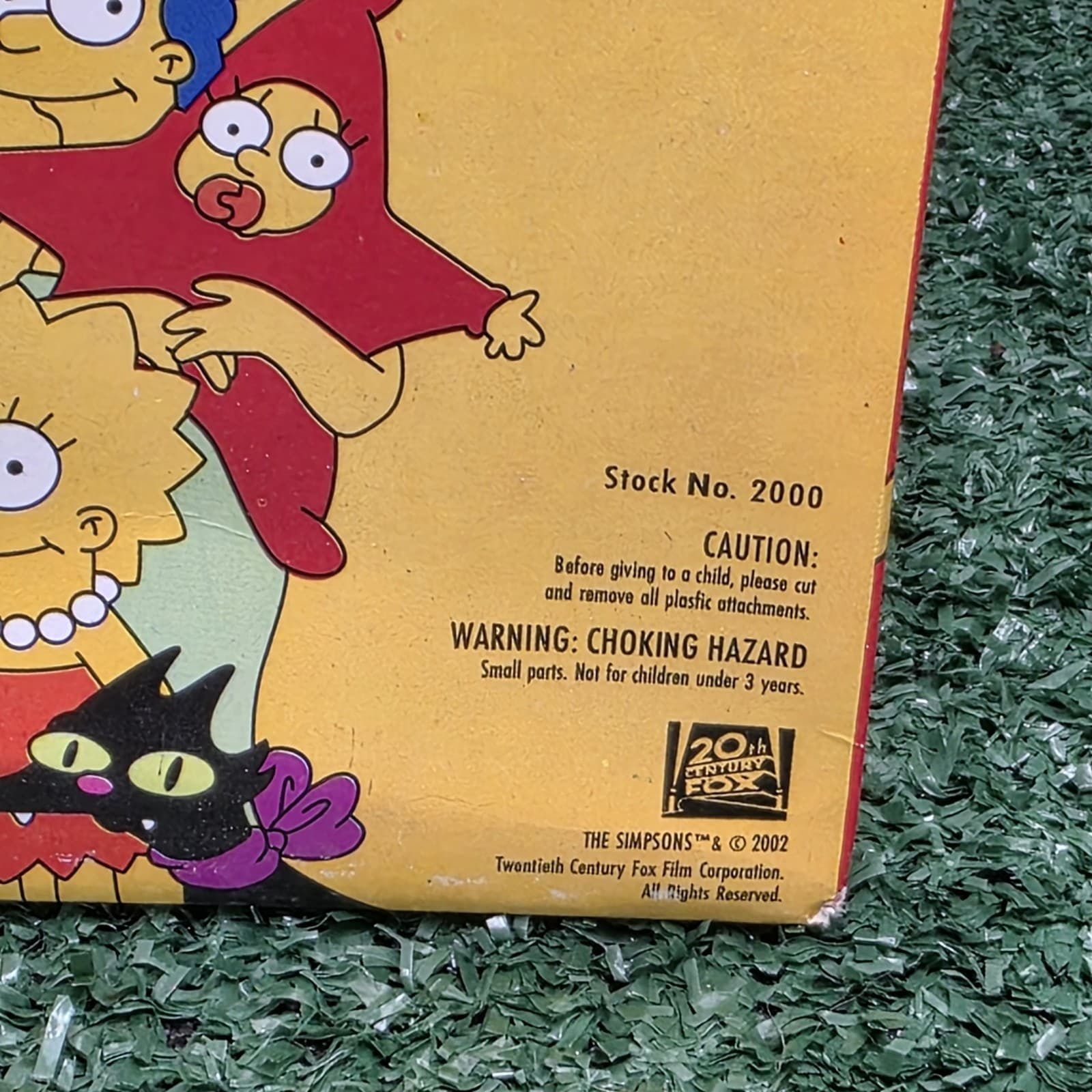 VTG The Simpsons Lisa With Books Holiday Ornament 2002 - Thumbnail 3