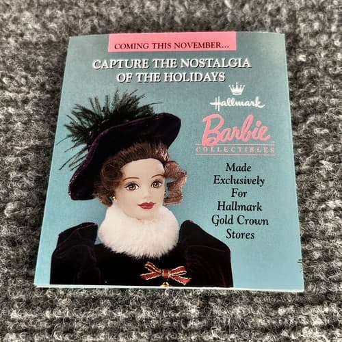 Hallmark Holiday Barbie Collector's Series Keepsake Ornament 1997 w/ Box - Thumbnail 6