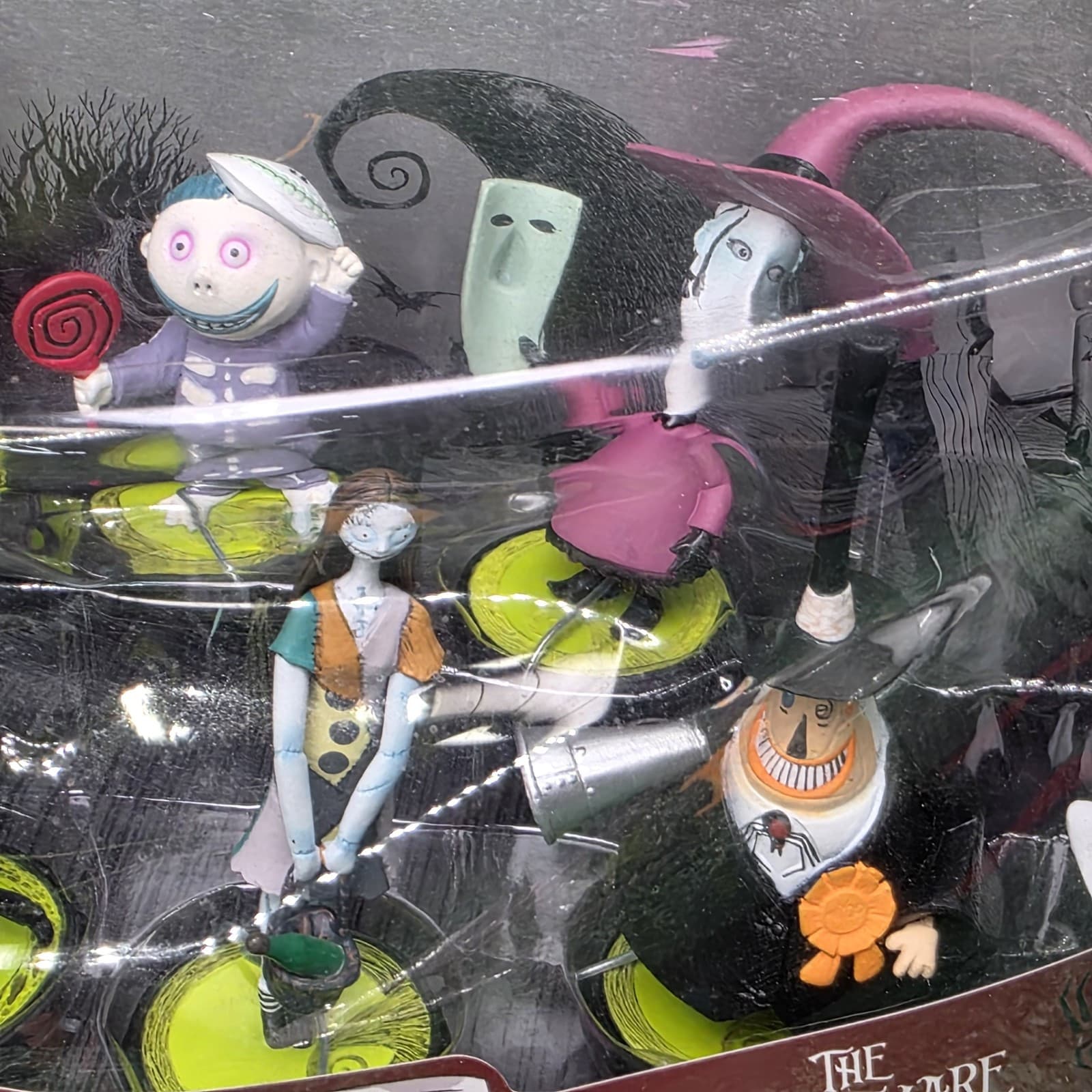Disney Store The Nightmare Before Christmas 7pk Figure Playset New - Thumbnail 5