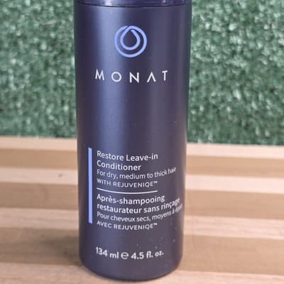 Monat RESTORE Leave In Conditioner with REJUVENIQE Balance 4.5fl oz New - Thumbnail 2