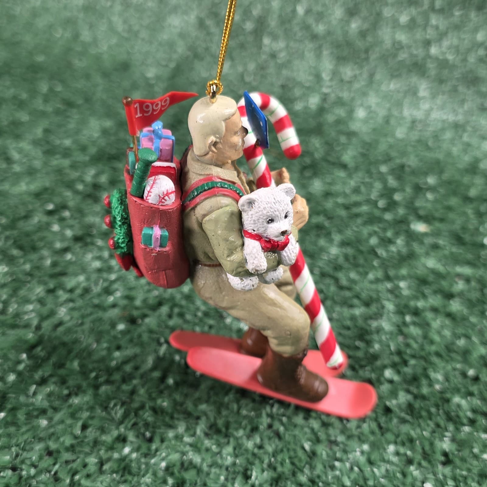Enesco 1998 GI Joe Limited Edition 35 Year Anniversary Christmas Ornament No Box - Thumbnail 4
