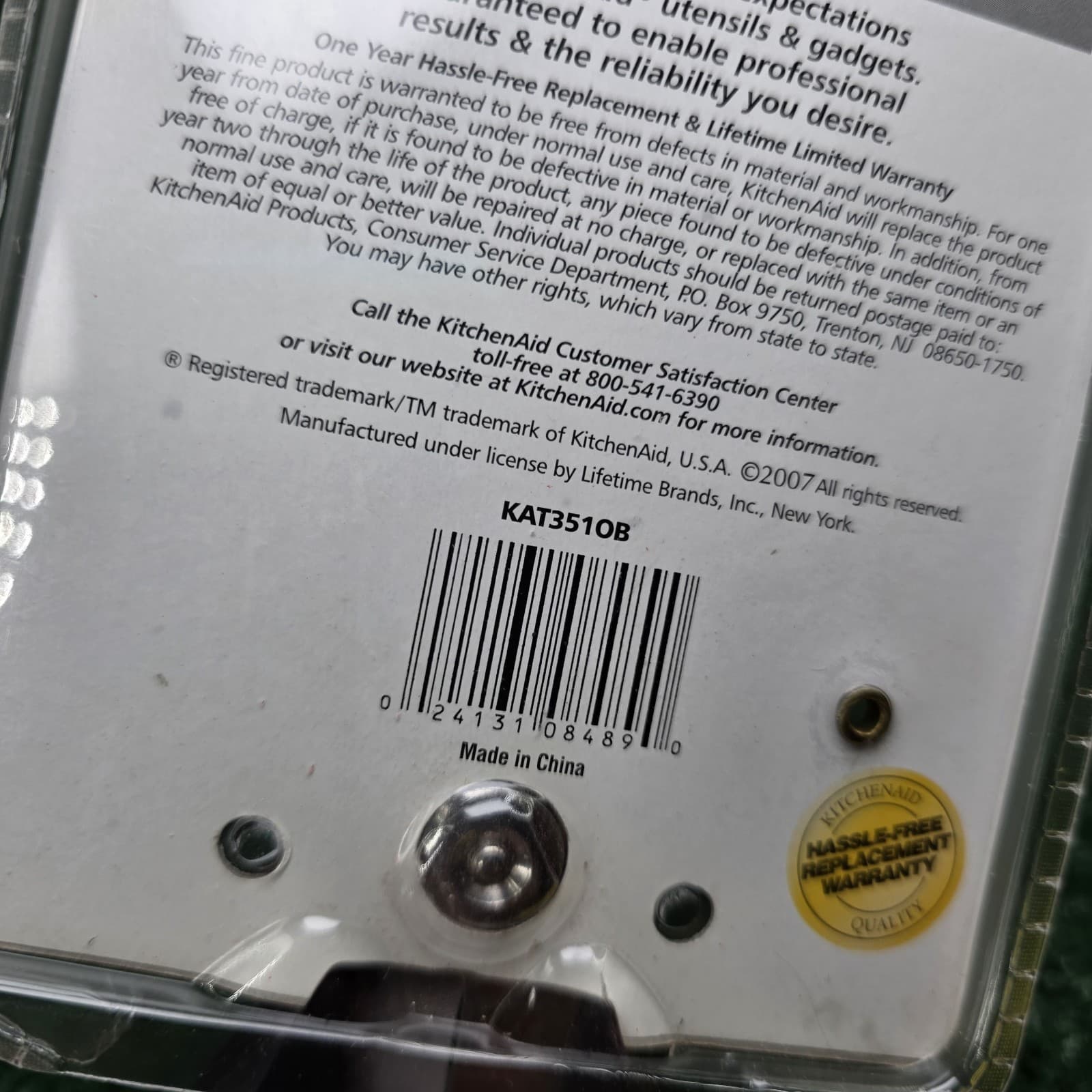 KitchenAid Cook's Series All-Purpose Kitchen Shears KAT3510B NEW - Thumbnail 4
