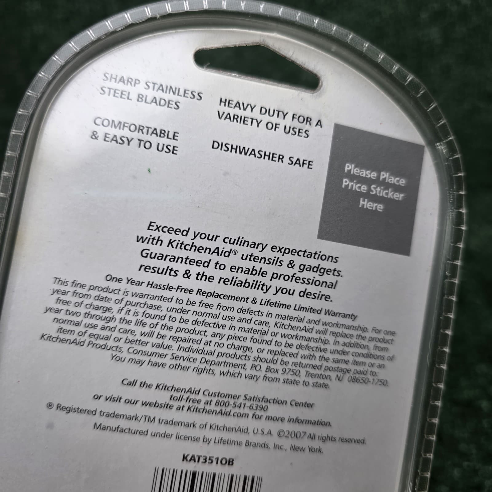 KitchenAid Cook's Series All-Purpose Kitchen Shears KAT3510B NEW - Thumbnail 5