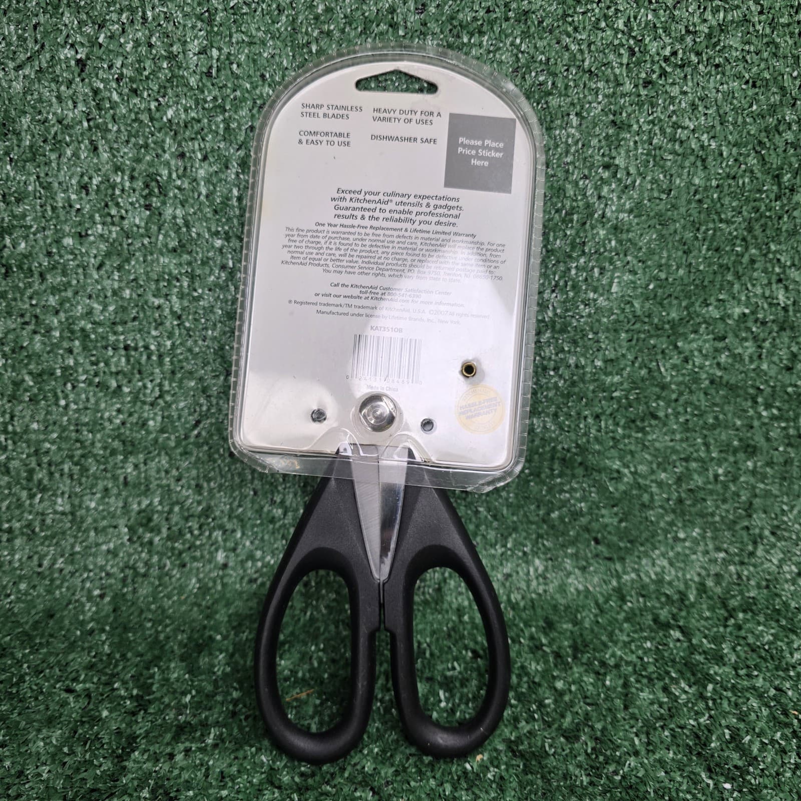KitchenAid Cook's Series All-Purpose Kitchen Shears KAT3510B NEW - Thumbnail 3