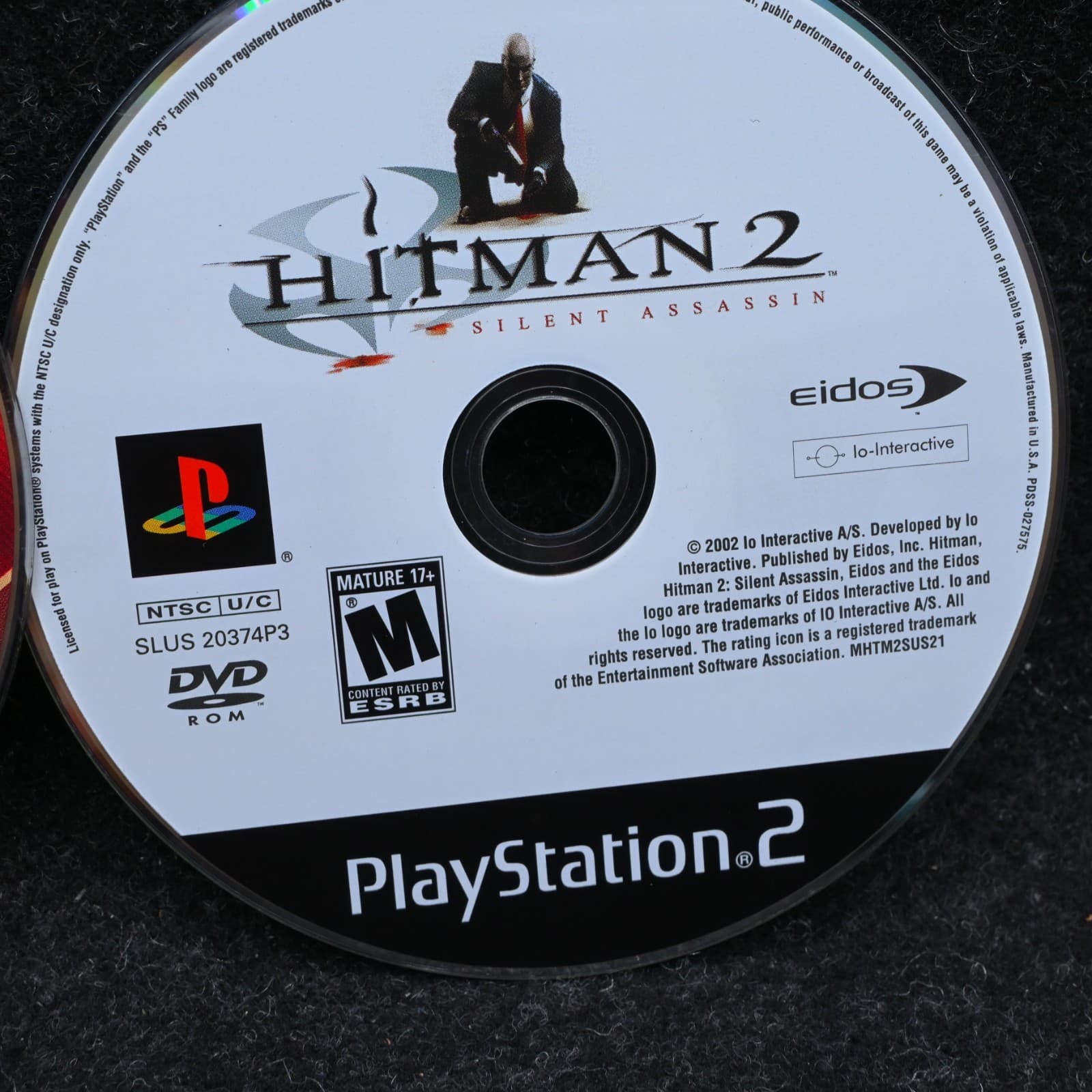Hitman: Blood Money & Hitman 2 (Sony Playstation 2, PS2) DISC ONLY - Thumbnail 2