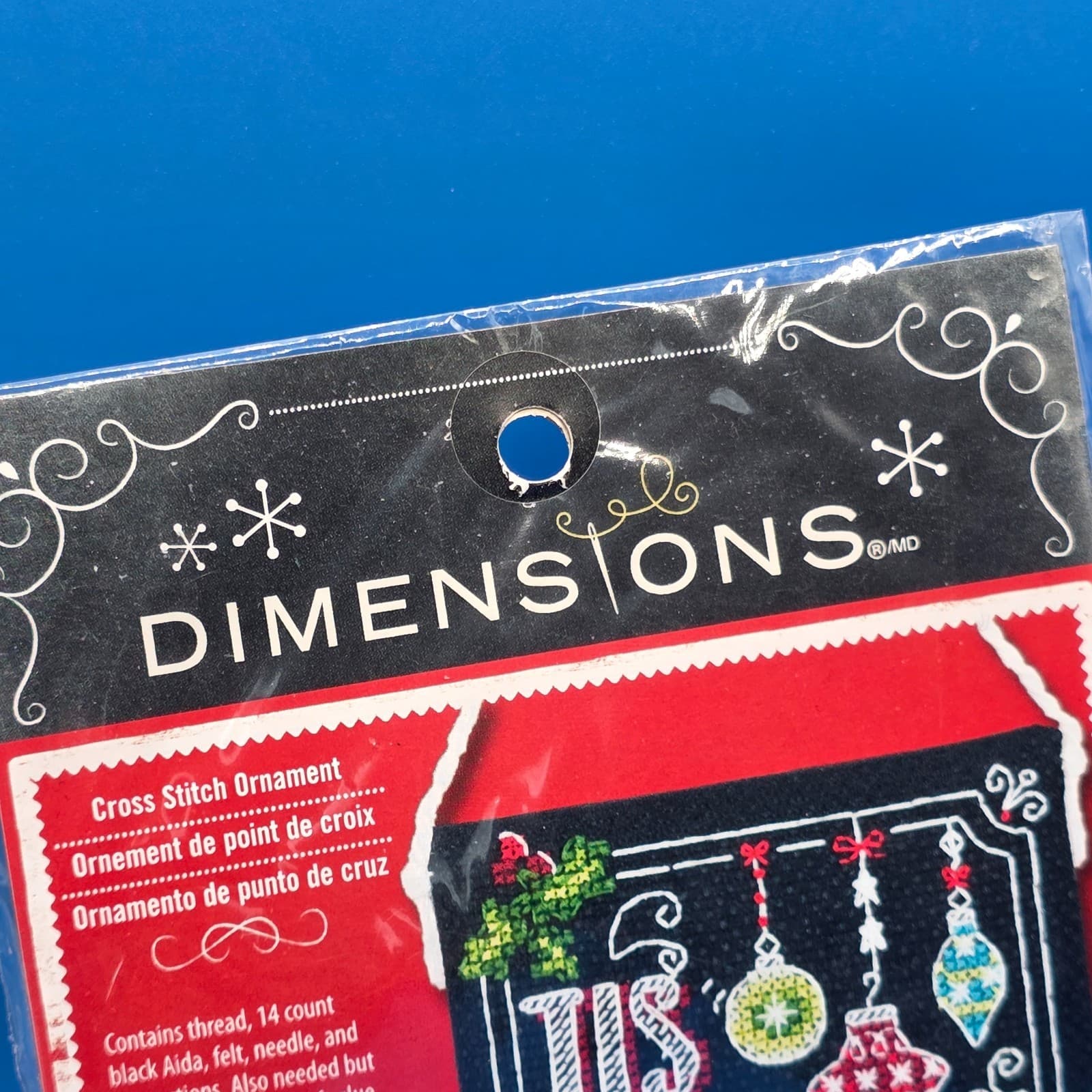 Dimensions TIS THE SEASON ORNAMENT Cross Stitch Kit 70-08928 - Thumbnail 4