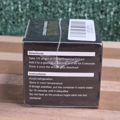 Pure Himalayan Shilajit Essential Extract Organic Potent+85+ Trace Minerals 50gm - Thumbnail 2