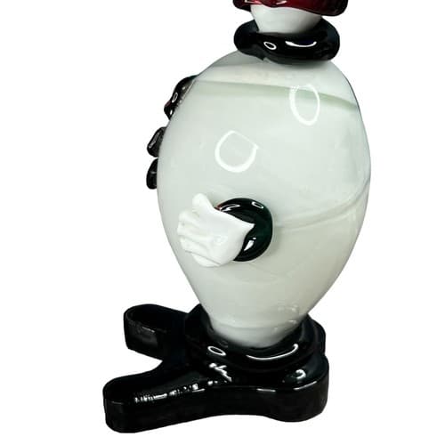 Vintage MURANO 6.5" Venetian Blown Art Glass Clown Figurine MCM Rare - Thumbnail 6