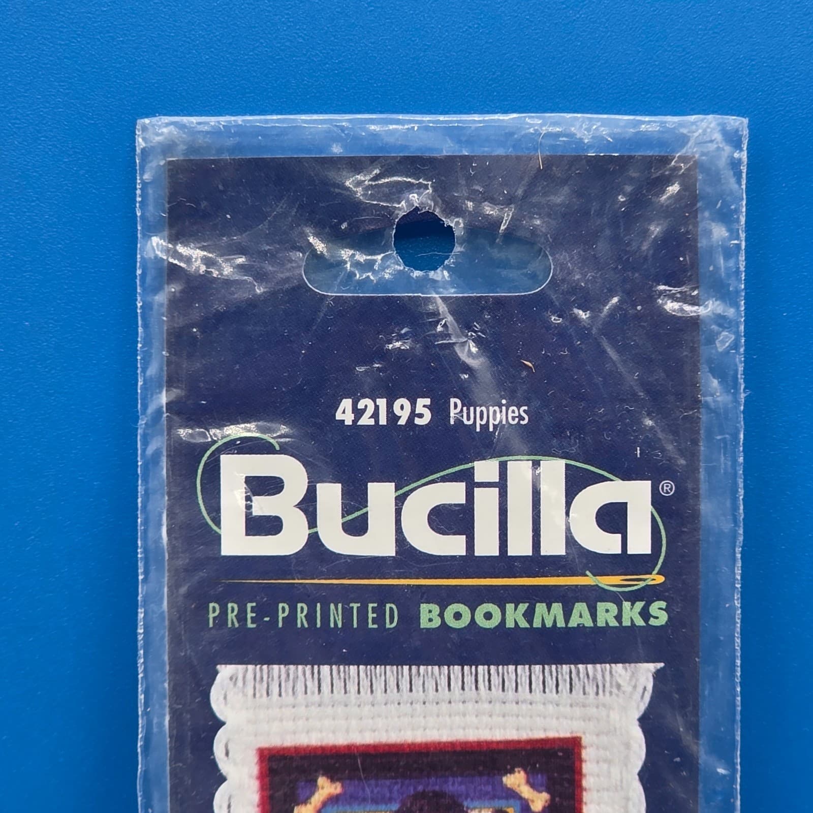 1999 Bucilla Needlepoint #42195 Puppies Bookmarks - Thumbnail 6
