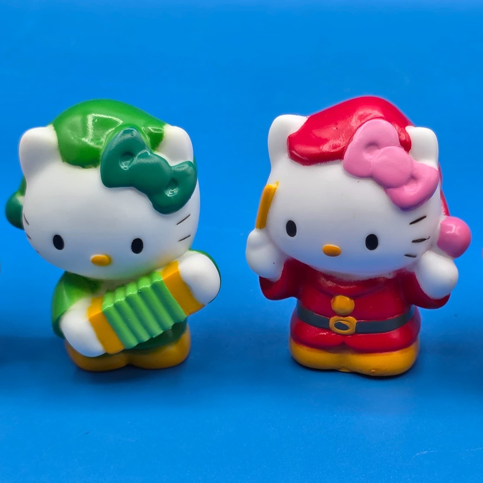 Lot Of 5 Vintage 2000-2003 Sanrio Hello Kitty Pencil Topper Mini Figures 2” - Thumbnail 2