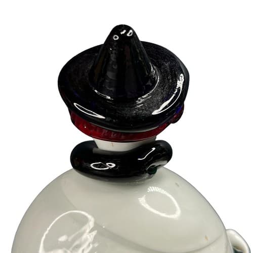 Vintage MURANO 6.5" Venetian Blown Art Glass Clown Figurine MCM Rare - Thumbnail 8