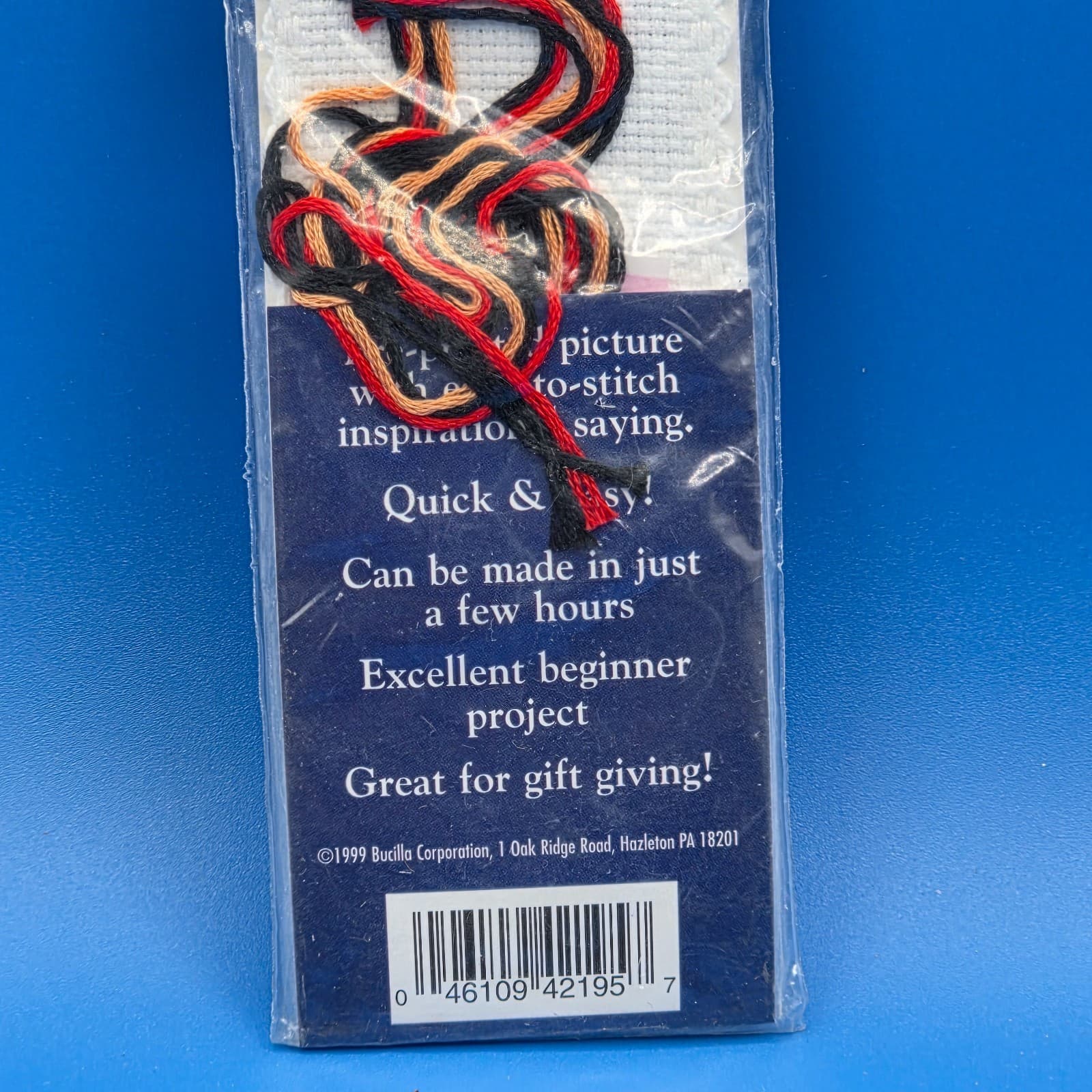 1999 Bucilla Needlepoint #42195 Puppies Bookmarks - Thumbnail 2