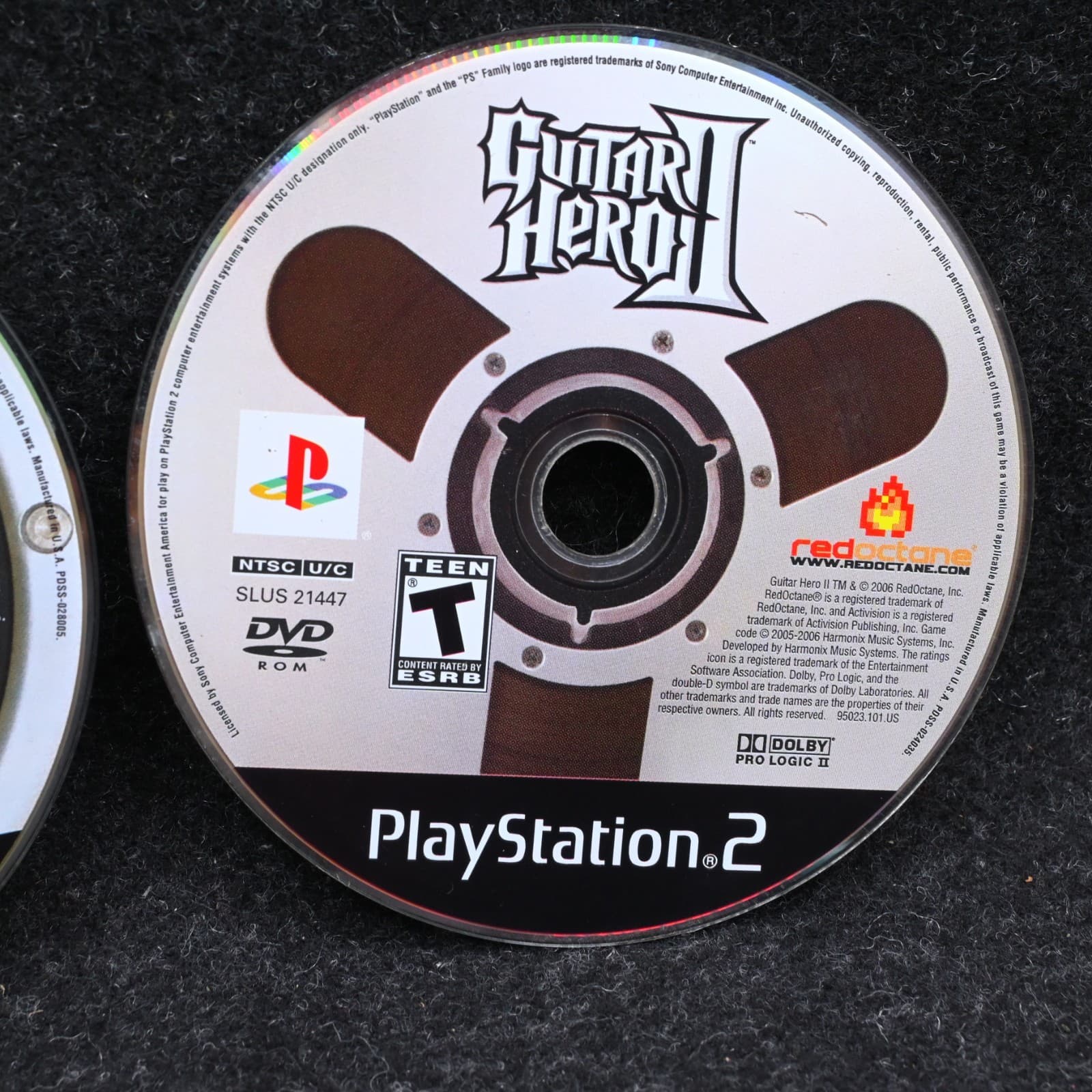 Guitar Hero II & III 2 3 Disc Only 2 Game Lot - Sony PlayStation 2 Ps2 TESTED! - Thumbnail 2