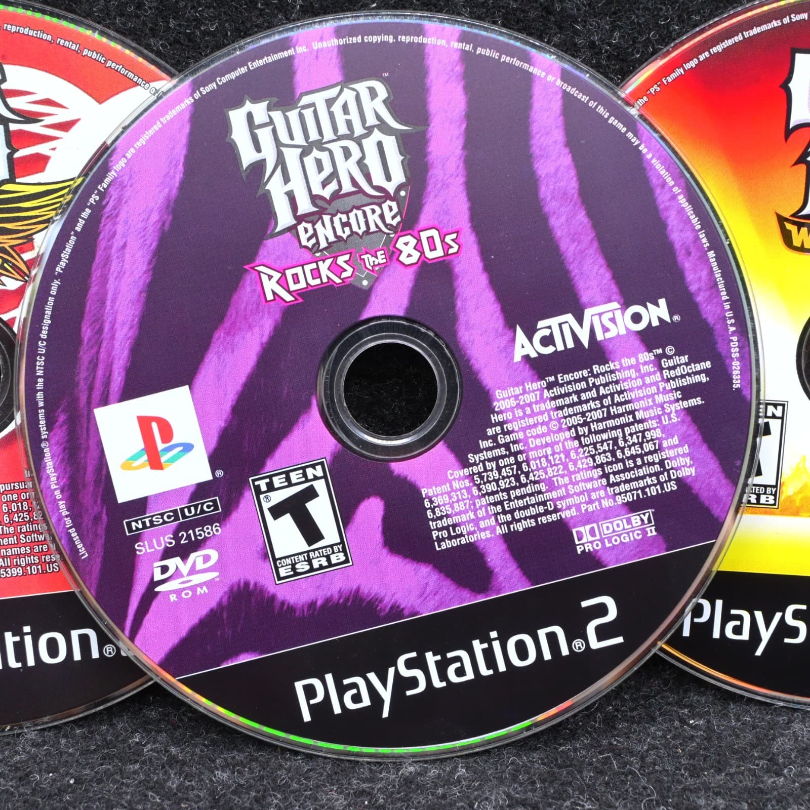 Guitar Hero Encore: Rocks the 80s Aerosmith & World Tour Ps2 Disc only - Thumbnail 3