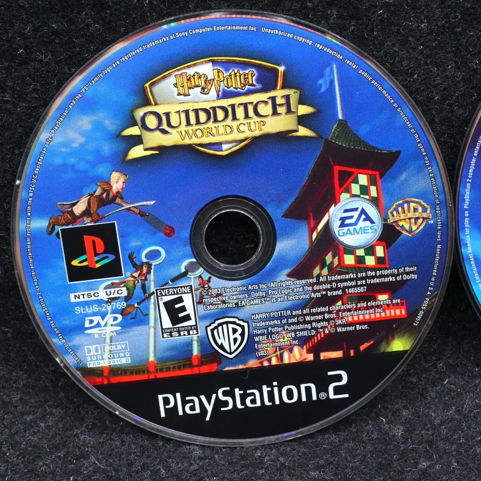 Harry Potter Prisoner of Azkaban + Quidditch World Cup-PlayStation 2 - Disc Only - Thumbnail 2