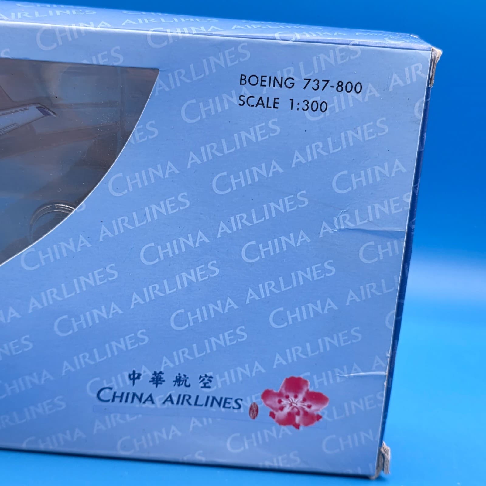 China Airlines Boeing 737-800 Airplane Models 1/300 scale Butterflies - Thumbnail 2