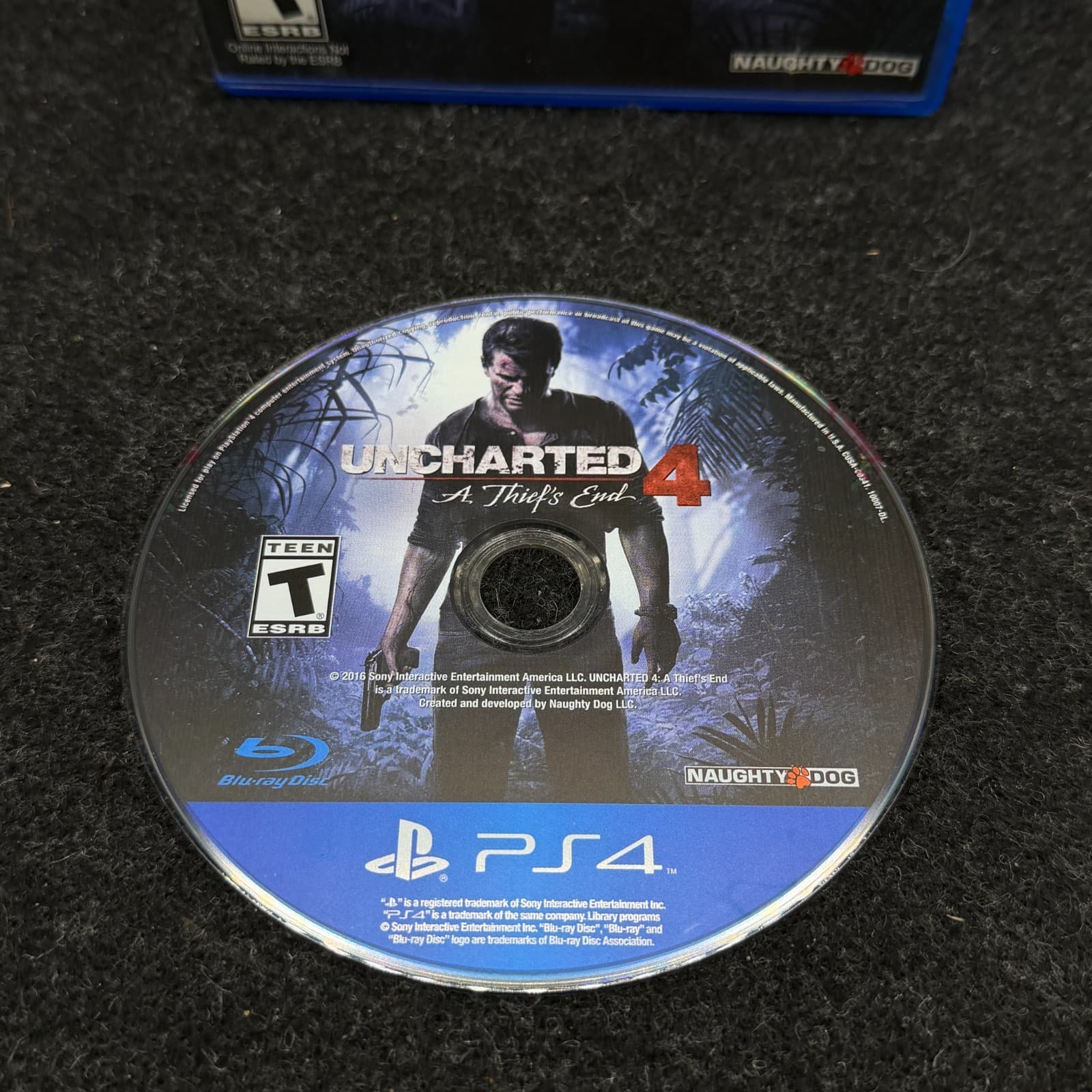 Uncharted 4: A Thief's End - Sony PlayStation 4 No Manual PS4 - Thumbnail 3