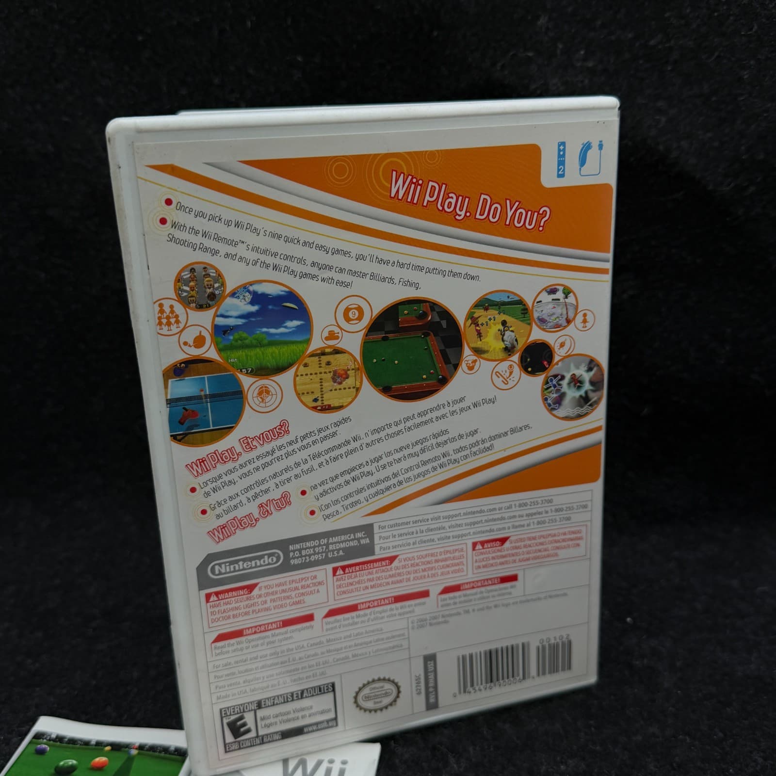 Wii Play Nintendo Wii Complete Manual Included - Thumbnail 2